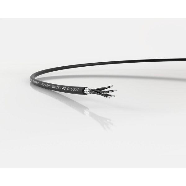 LAPP Bahnleitung ÖLFLEX® Train 345 C 600V 2x1, VE: 500 Meter, 15345060/500