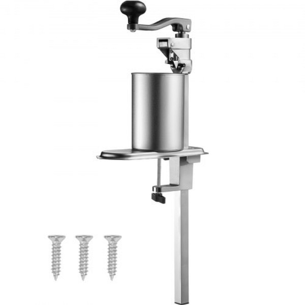 VEVOR kommerzieller Tischdosenöffner, manuell, für Dosen bis 30 cm, höhenverstellbar, inkl. Schrauben & Klemme, für Restaurants, KGQ30CMBXGZJRXFF5003V0