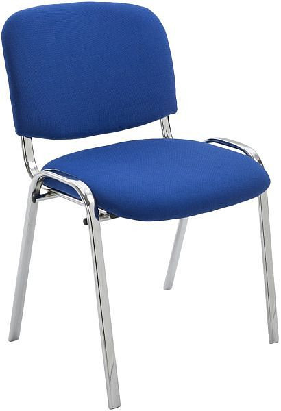 CLP Besucherstuhl Ken C Stoff, blau, 152607010, 4251380480395