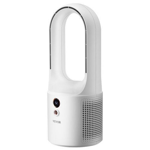 VEVOR Tischventilator ohne Flügel, 330 mm, 6-Gang-USB, leise, mit Akku, kinderfreundlich für Schlafzimmer, Büro, Zuhause, JNXWYTSDDC60DDRQNV9