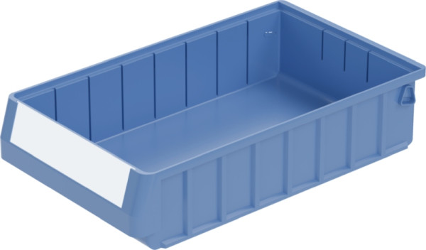 BITO Regalkasten RK Set /RK4209 400x234x90 taubenblau, inklusive Etikett, 8 Stück, C0220-0005