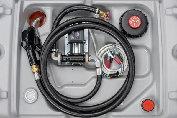 Cemo DT-Mobil Easy 620 l mit Elektropumpe Cematic Duo 24/12 V, 11924