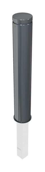 Schake Stilpoller Stahlrohr Ø 150 mm, herausnehmbar, mit Dreikantverschluss, 40155FB