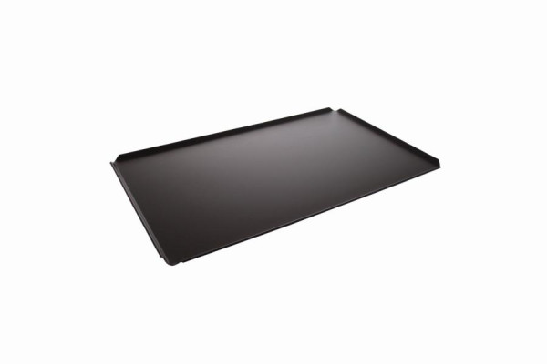 Schneider Backblech "TYNECK" 1/1 GN 325x530 mm, Rand 45 ° mit offenen Ecken, ohne Lochung, 382000