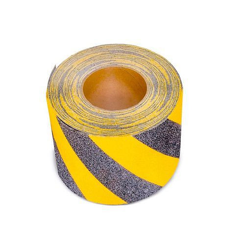 Moravia Antirutschbelag, Basic, schwarz/gelb, Rolle 150 mm x 18,3 m, 264434