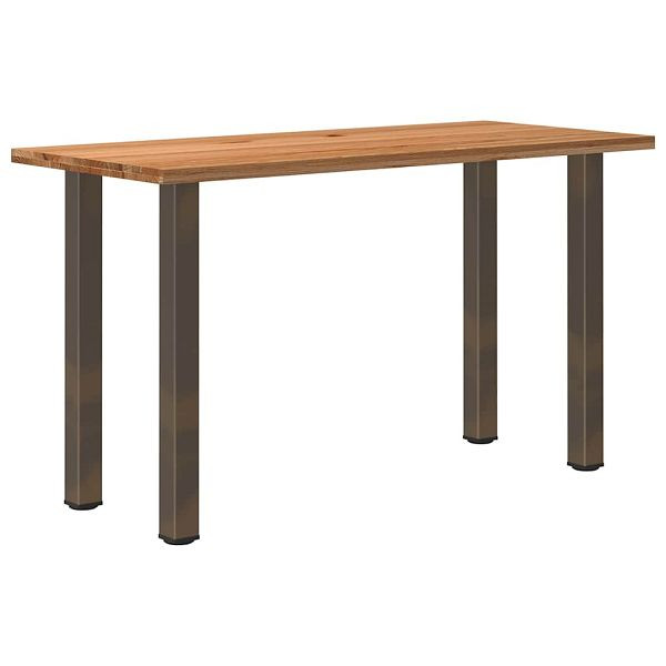vidaXL Bartisch Hellbraun 180x80x102 cm Massivholz Eiche Rechteckig, 3303581