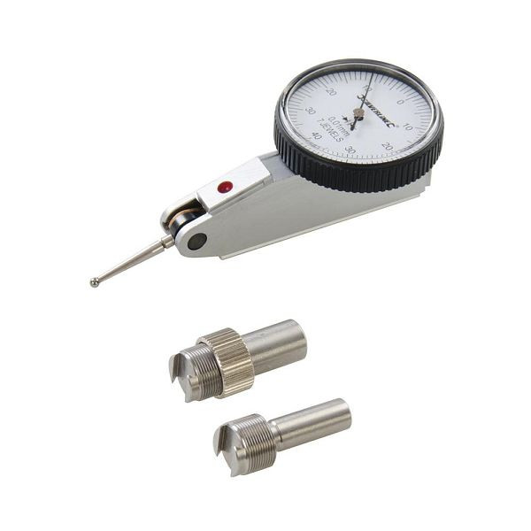 Silverline Präzisions-Messuhr mit Nulleinstellung, 0–0,8 mm, 783110