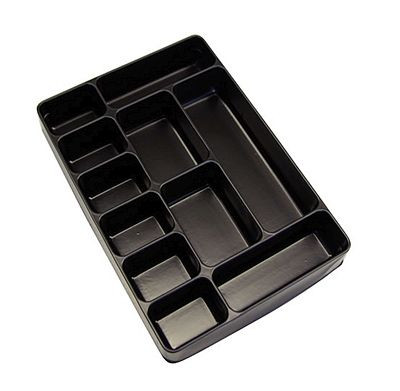 ADB Einleger / Einteiler schwarz 11-fach, 88581, 4050049885812