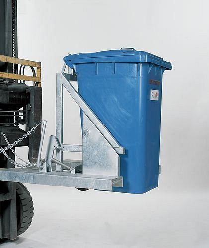 DENIOS Mülltonnenkipper MT 240, für 240-Liter Großmülltonnen, 115211