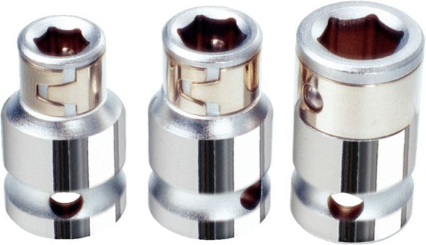 KS Tools 3/8" CHROMEplus Bit-Adapter-Stecknuss, für 1/4", 918.3983