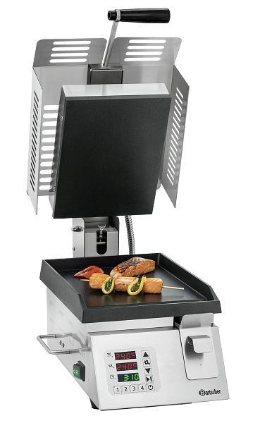 Bartscher Kontaktgrill DT 2000 1G, Programmierung, 370211