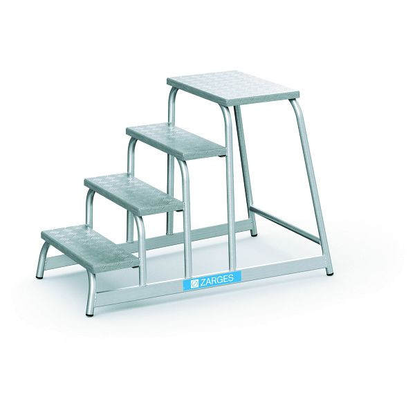 ZARGES AFA P - Maschinentritt starr 4 Stufen, 40034, 4003866400348