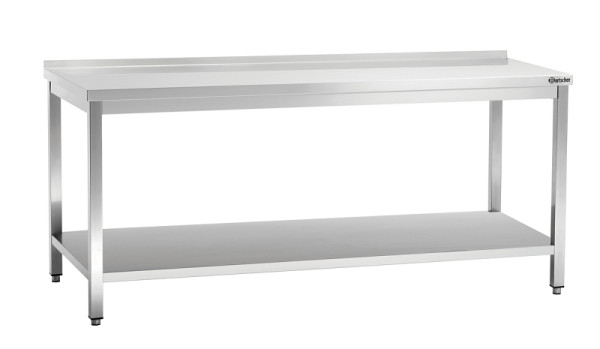 Bartscher Arbeitstisch 600, B2000, Aufkantung, 308206, 4015613600208