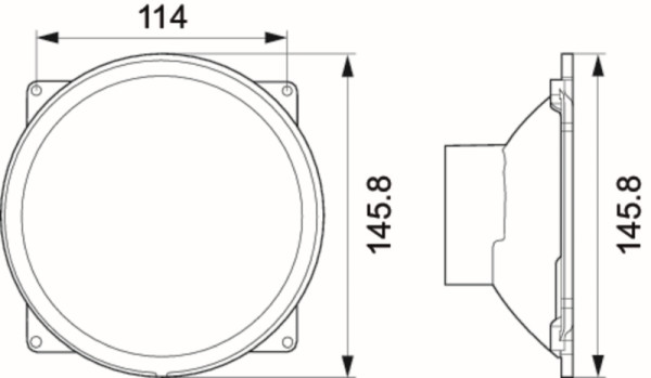HELLA Hauptscheinwerfer, M133, 12V, Einbau, links, 1A3 997 262-037