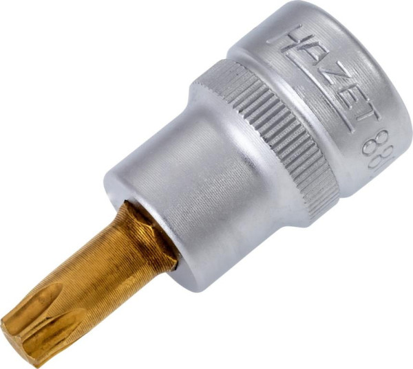 Hazet Schraubendreher-Steckschlüsseleinsatz TORX®, Vierkant hohl 10 mm (3/8 Zoll), Innen TORX® Profil, T40, 8802-T40
