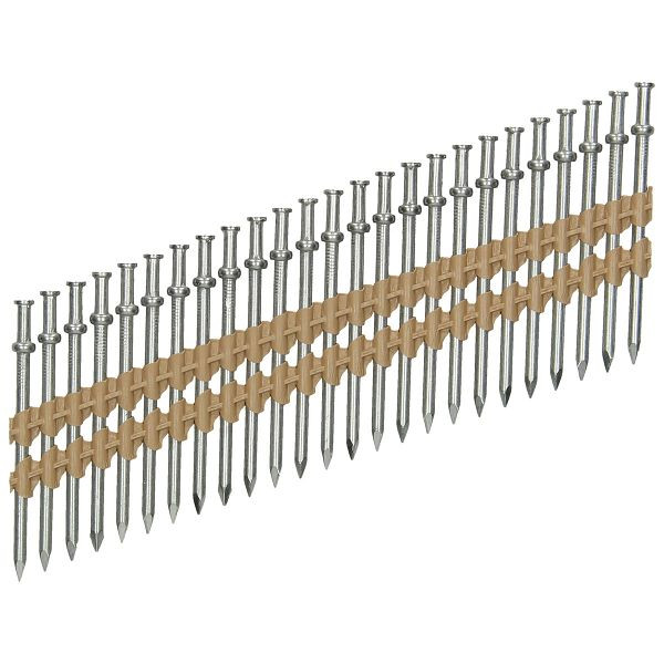 HiKOKI Duplex Nagel 21° Rundkopf 3,3 x 58/70 mm, glatt, blank, VE: 2000 Stück, 4100442