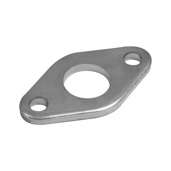 Riegler Flanschbefestigung, ISO 6432, Kolben-Ø 8-10, Stahl verzinkt, 156766