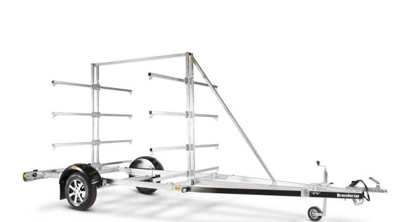 Brenderup Anhänger 1675UB 750 kg CX Kanu / Kajak, Maße: 1910 x 5440 x 240 cm, SW10034