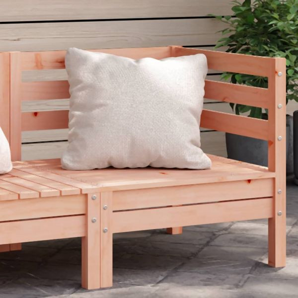vidaXL Garten-Ecksofa Massivholz Douglasie, großartige Ergänzung, 837982