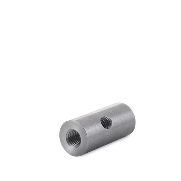 Torwegge Aufschraubzapfen, Gewinde Querbohrung M8, Zapfenlänge 45 mm, Zapfen-Ø 29 mm, Zapfenmaterial Stahl, Gewinde M10, 0015243