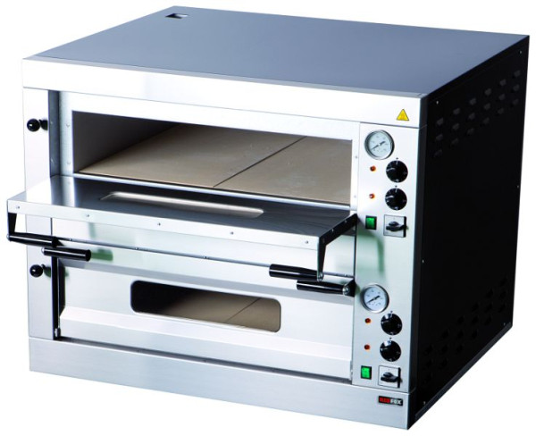 KBS Pizzaofen Basic 4+4 für 8 Pizzen ø33cm elektro 9,6 kW, 52505120