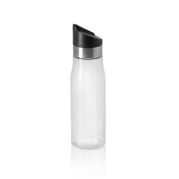WAS Karaffe mit Drehverschluss, 850 ml, Ø 7,5 cm, Borosilikatglas, ABS Kunststoff, Silikon, 1824085