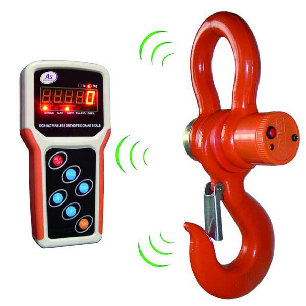 As-Wägetechnik Kranwaage mit extrem geringer Bauhöhe, Wägebereich: 10.000 kg, AS-CS-S10