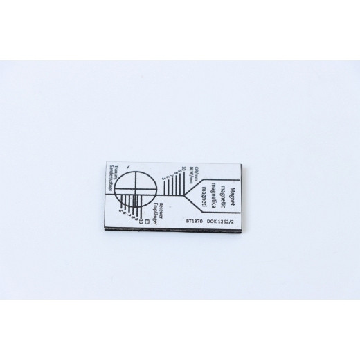 ELMAG Einrichtlehre magnetisch für Laser zu Abkantpressen CNC-HAP, 9804077