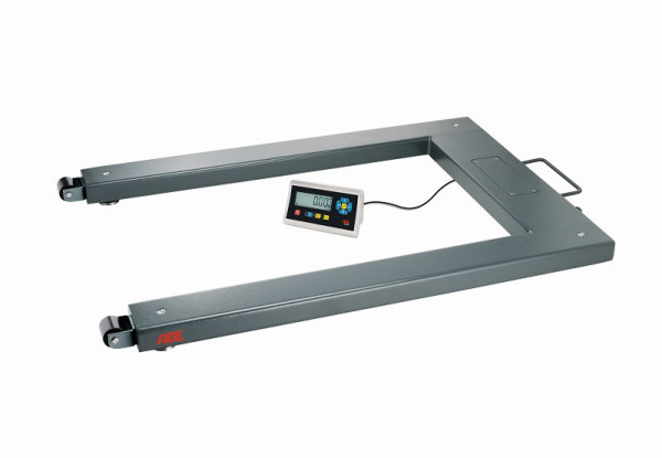 ADE Palettenwaage PWL-lack-600e+STAN07, Höchstlast: 600kg, Ziffernschritt: 200g, 1048-600