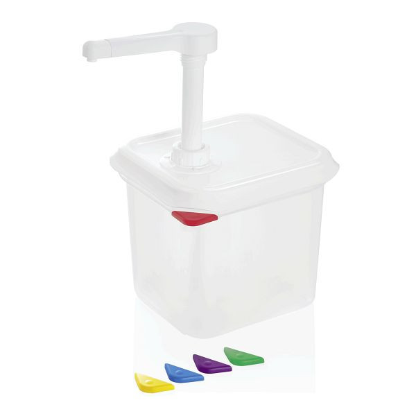 WAS Saucenspender GN 1/6, 2,6 Liter, Polypropylen, 3732260