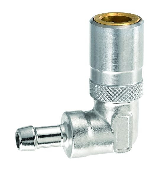 Prevost Schlauchkupplung 90°, Durchmesser= 9 mm, für Schlauch mit Innen-Ø= 10 mm, PREOL 091810RE
