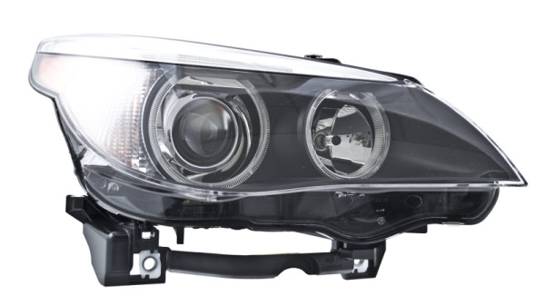 HELLA Halogen/LED/Bi-Xenon-Hauptscheinwerfer, für u.a. BMW 5 (E60), für Rechtsverkehr, rechts, 1EL 160 292-011