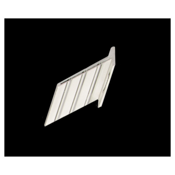 T&J ECO-Zaunhalter für ECKELEMENTE, SILBER, Set mit 7 Stück, Aluminium hell eloxiert, 44720