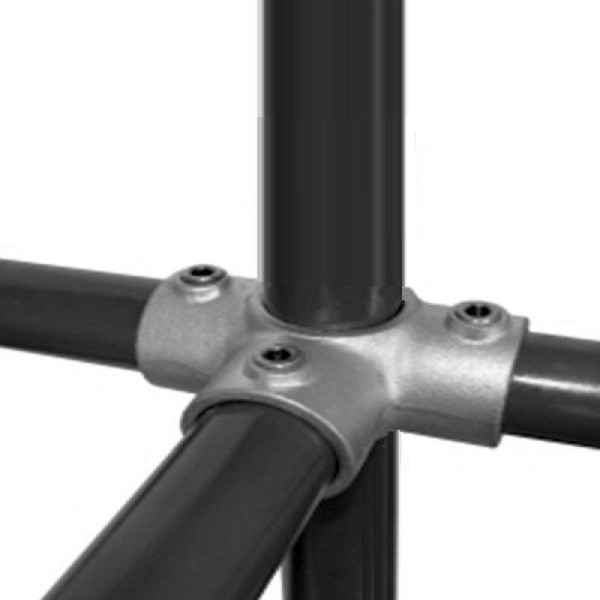 Stein HGS T - Stück durchgehend, aus Temperguss, Rohr Ø 21 mm, VE: 10 Stück, 62548.0001