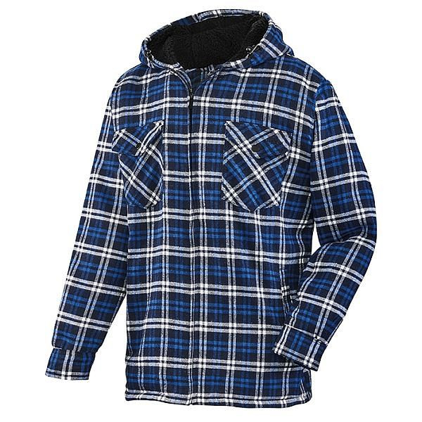 teXXor Thermohemd WILLISTON, Farbe: blau/weiß, Größe: XL, 4361-XL