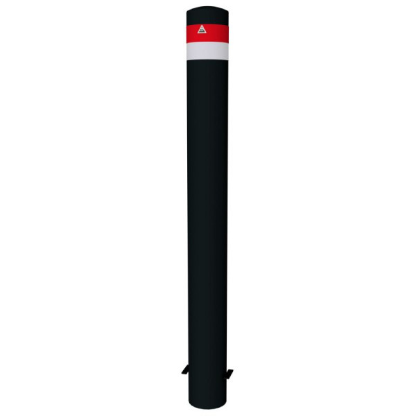 STEIN HGS Absperrpfosten Ø 152 mm, Gesamtlänge 1500 mm, ortsfest, zum Einbetonieren mit Erdanker, ohne Schließung, 80474.0001