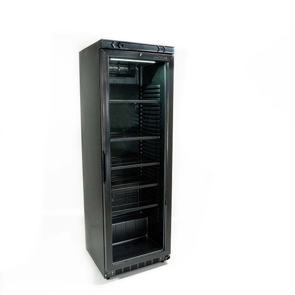 Cooldura Kühlschrank LED - 380 Liter, Schwarz, S3BC-I Black