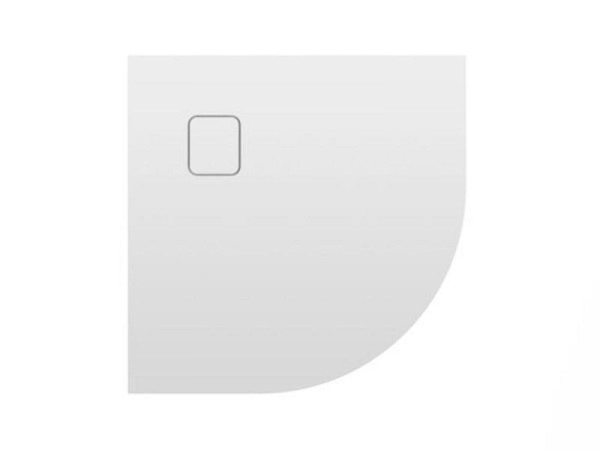 RIHO Duschwanne, BASEL 451, 90x90x4,5cm R55 Viertelkreis, D005046005