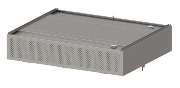 Stalgast Kompensations-Deckenhaube "Expert Line", Kastenform 4000 mm x 2000 mm mit LC2 Typ A Zyklonen-/Labyrinthfilter, DH402014