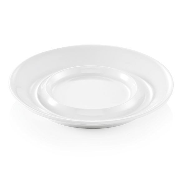 WAS Melamine Untertasse, Durchmesser 14,5 cm, weiß, Melamin, VE: 12 Stück, 9368145