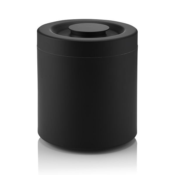 WAS Eisbox NOCTURN, Ø 18,5 cm, Höhe 21 cm, schwarz matt, Aluminium, Polystyrol, 8324118