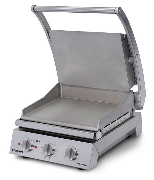 Roband Grill-Station GSA610S-F mit Aluminiumdruckgussplatten mit eingegossenen Heizelementen sowie optionalen Teflonbögen, GSA610S-F