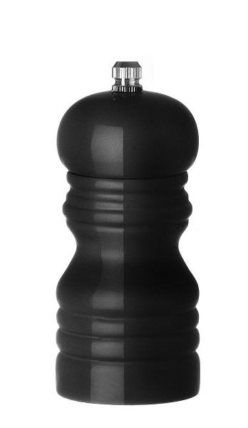 Hendi Pfeffermühle aus Holz, Schwarz, ø50 x 113mm, 469576