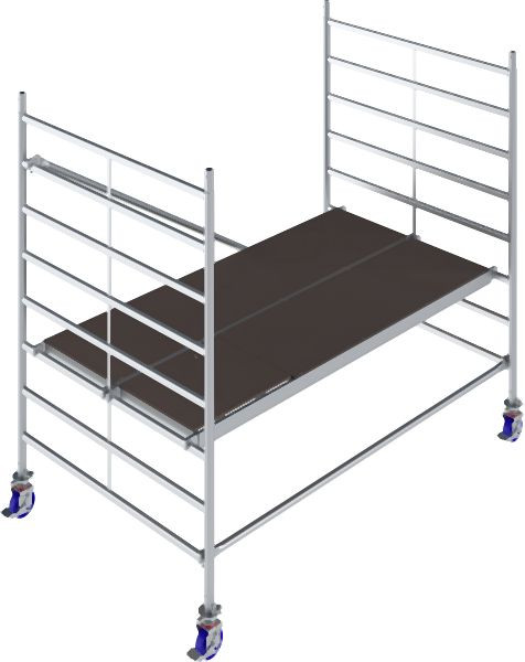 Krause Stabilo Fahrgerüst S50 Feldlänge: 2,50m, Arbeitshöhe: 3,00m, 782014