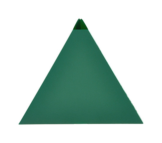 KROG Palettenhütchen, grün, 175 x 175 x 178 mm zur Kennzeichnung von Paletten, 5905555N
