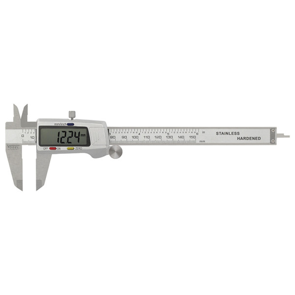 Vogel Germany Elektronik Digital-Messschieber, 150 mm / 6 inch, 202002