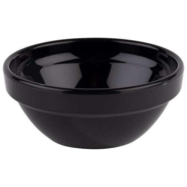 APS Schale -FRIENDLY BOWL- Ø 10 cm, Höhe: 4,5 cm, 0,15 Liter PET, schwarz, 79021