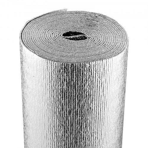 VEVOR Isolierrolle, doppelt reflektierend, 3,2 mm, 48" x 25', Aluminiumfolie & EPE-Schaum, für Fenster & Wohnmobildächer, LBPEFPMXRFSF7JDU7V0