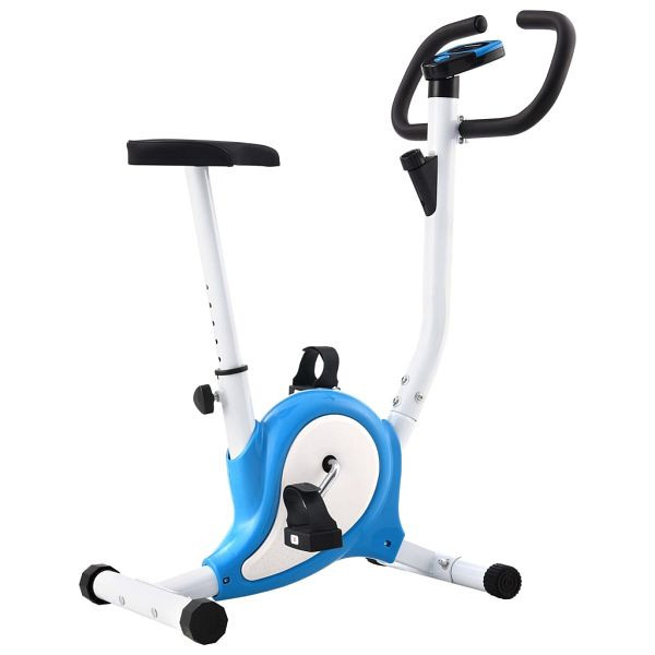 vidaXL Heimtrainer mit Riemenantrieb Blau, 92010, 8719883721156