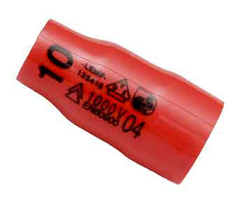 Lemp Steckschlüssel Einsatz 10mm 1/2" normal 6 kt, 130410